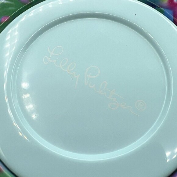 NWT 2 PCS LILLY PULITZER Stainless Steel Tumblers Turquoise Oasis Golden Hour - Picture 8 of 9